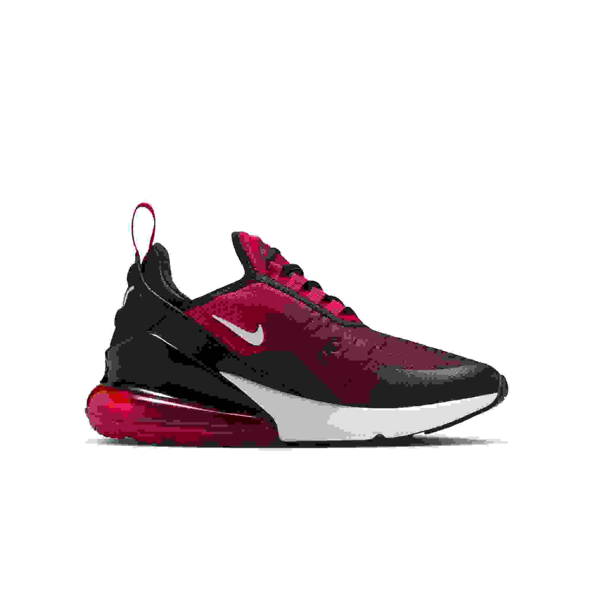 Nike Air Max 270 Grade School Boys' "Gym Red/White/Black" Shoe
